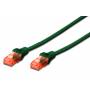 Digitus - DIGITUS Patchkabel Cat6 U/UTP 2xRJ45 1.0m grn LSZH