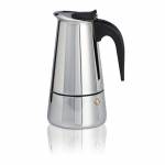 Xavax - 00111230 Manuelle Kaffeemaschine Mokka-Kanne 0,25 l Schwarz - Silber (00111230)