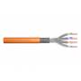 Digitus - DIGITUS CAT.7 S/FTP Verlegekabel, 100m, simplex,100m,orange