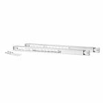 Acc. Switch 10 / 100 / 1000 - Hewlett Packard Enterprise HPE Aruba X414 Universal 4-post - Rackmontagesatz - 1U - fr HPE Aruba 2540 24G, 2540 48G, 6000 