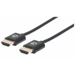 Manhattan - MANHATTAN HDMI-Kabel ultradnn mit Ethernet 1.8 m. schwarz