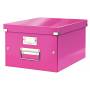 Leitz - Leitz Ablagebox A4 Pinkmetalli