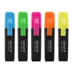 5st. Farbs. Genie Textmarker - GENIE Textmarker 5-Farben 5 Stk.