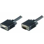 Microconnect - Microconnect SVGA/HD15 1m 1m VGA (D-Sub) VGA (D-Sub) Black