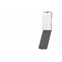 Nevox - RELINO Case for Sony Xperia Z1 Compact Flip Tasche, white-grey, Blister (4250686402087)