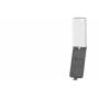Nevox - RELINO - Flip-Hlle fr Mobiltelefon - PU-Kunstleder - Grau, wei - fr Apple iPhone 6