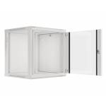 Lanberg Wand- Rack 19 12u 600x600mm Grau (wf01-6612-10s) - Rack Wandschrank 19 12U/600X600 Glastr grau