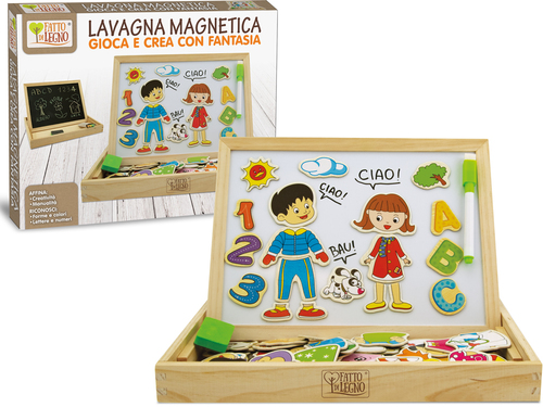 Lavagnetta magnetica double face