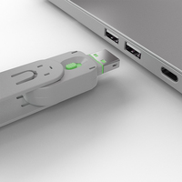 Lindy Schlssel Fr Usb Port Schloss, Grn F& 2