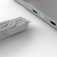Lindy Schlssel Fr Usb Port Schloss, Grn F& 3