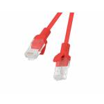 Lanberg - LANBERG PATCHCORD CAT.6 UTP 0.5M ROT FLUKE ZERTIFIKAT