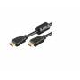 Microconnect - High Speed HDMI with Ethernet - HDMI-Kabel mit Ethernet - HDMI mnnlich zu HDMI mnnlich - 1 m (HDM19191V1.4FC)