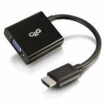 Cables To Go - C2G HDMI to VGA Adapter - HDMI to VGA Converter - M/F - Videokonverter - HDMI - VGA - Schwarz (C2G41350)