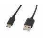Lanberg - CA-USBO-10CC-0018-BK USB Kabel 1,8 m 2.0 USB A USB C Schwarz (CA-USBO-10CC-0018-BK)