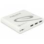 Delock - DELOCK Ladegert USB-C > 3x USB-A max. 87W gesamt wei