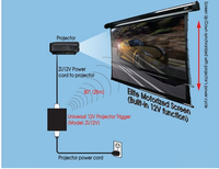 Elite Screens Zu12v - Projektionsschirm-trigger (zu12v) 2