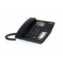 Alcatel - Temporis 880, schwarz - Wandmontage mglich - MWI - 4zeiliges Display - Headsetbuchse RJ9 - Freisprechen - 10 direct memory