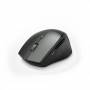 Hama - MW-600 - Maus - Fr Rechtshnder - optisch - 6 Tasten - kabellos - USB / USB-C Wireless-Empfnger - Schwarz, Anth