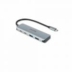 Dicota - USB-C 4-in-1 Highspeed Hub 10 Gbps silver