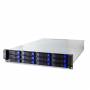 Fantec - FANTEC SRC-2612X07 - Rack-Montage - 2U - SSI EEB - SATA/SAS - Hot-Swap - ohne Netzteil - Schwarz, Silber - USB