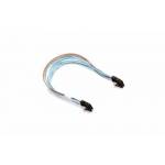 Super Micro - CBL-SAST-1256-100 Serial Attached SCSI (SAS)-Kabel 56 m Mehrfarbig - Schwarz (CBL-SAST-1256-100)