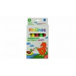 Malinos - Airbrush Stifte Magic Butterfly 5Farben+Schablone 5+