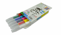 Malinos - Airbrush Stifte Magic Teddy 5Farben+Schablone 5+