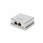  "Digitus-Professional DN-93711 - Installationskasten Netzwerkoberflche - Oberflche montierbar - RJ-45 X 2 - Abdeckung mit zwe-Digitus-Hardware/Electronic"
