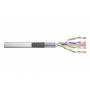 Digitus - DIGITUS CAT 6 SF/ UTP 双绞线原始跳线，100 m，灰色