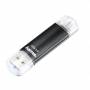Hama - Laeta Twin USB-Stick 32 GB USB Type-A / Micro-USB 3.2 Gen 1 (3.1 Gen 1) Schwarz (00181097)
