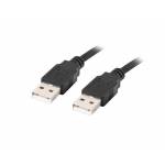 Lanberg - LANBERG USB-A M/M 2.0 KABEL 1.8M SCHWARZ