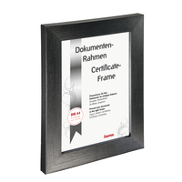 Hama Kunststoffrahmen Paris, Schwarz, 21 X 29, 7 Cm (00175602 1