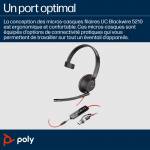 Hp - Poly Blackwire 5210 USB-C zertifiziert fr MS Teams/Zoom
