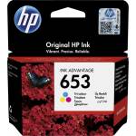 Cartucce Ink Jet High Volume - Hp 653 Tri-color Original Ink