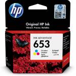 Hp - HP 653 - 5 ml - Farbe (Cyan, Magenta, Gelb) - original - Ink Advantage - Tintenpatrone - fr DeskJet Plus Ink Advantage 607 [EURO-Version]