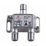 Triax - AFC 2011 - RF-Splitter - F-Stecker weiblich zu F-Stecker weiblich - 110 dB