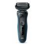 Braun - Braun 51-B1000s Rasoir  grille Tondeuse Noir, Bleu