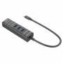 Monitor Accessori Vari - LINDY USB 3.1 Hub & Gigabit Ethernet Adapter USB Typ C