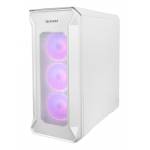 Genesis - GENESIS NPC-1872 - Midi Tower - PC - Wei - ATX - micro ATX - Mini-ATX - ABS - Stahl - Gehrtetes Glas - Gaming (NPC-