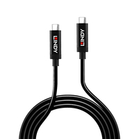 Lindy - Lindy 43308 USB cable 5 m USB 3.2 Gen 2 (3.1 Gen 2) USB C Black