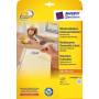 Avery - Zweckform L4736 - Selbstklebend, entfernbarer Klebstoff - wei - 45.7 x 21.2 mm 480 Etikett(en) (10 Bogen x 48) Etiketten