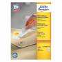  "Avery Zweckform-Avery L4743REV-100 Rounded rectangle Removable White 1200pc(s) self-adhesive label-Avery-Hardware/Electronic"