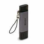 Lindy - LINDY USB 3.2 Kartenleser, Typ C & A, SD/Micro SD