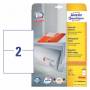 Avery Zweckform - 6176 - Wei - Rechteck - A4 - Papier - Laser/Inkjet - 100% (6176)