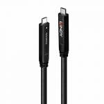  "Lindy-- USB-Kabel - 24 pin USB-C (M) zu 24 pin USB-C (M) - USB 3,2 Gen 2 / DisplayPort 1,4 /Thunderbolt 3 3 A - 10,0m - unterstt-Lindy-Hardware/Electronic"