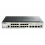 D-link - DGS 1510-52XMP - Switch - L3 - Smart - 48 x 10/100/1000 (PoE+) + 4 x 10 Gigabit SFP+ - an Rack montierbar - PoE+ (370 W)