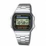 Casio - A168WA-1YES Bracelet watch Mnnlich Elektronisch Silber Uhr (A168WA-1YES)