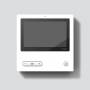 Siedle - BVPC 850-0 W Video-Zugangssystem 17,8 cm (7 ) Wei (200044075-00)