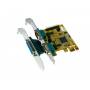 Exsys - EX 44140-2 - Adapter Parallel/Seriell - PCI Express - parallel, RS-232, V.24 - 2 Anschl�sse + 1 paralleler Port (EX-44140-2