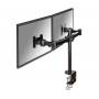 Neomounts - FPMA-D960D - Befestigungskit - fr 2 LCD-Displays (full-motion) - Schwarz - Bildschirmgre: 25.4-68.6 cm (10-2